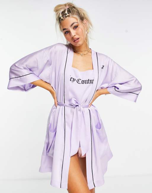 Lilac clearance silk robe