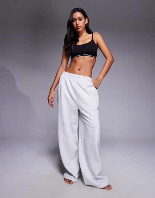 Juicy Couture - Set van 2 bralettes in zwart en grijs, 2 van 4