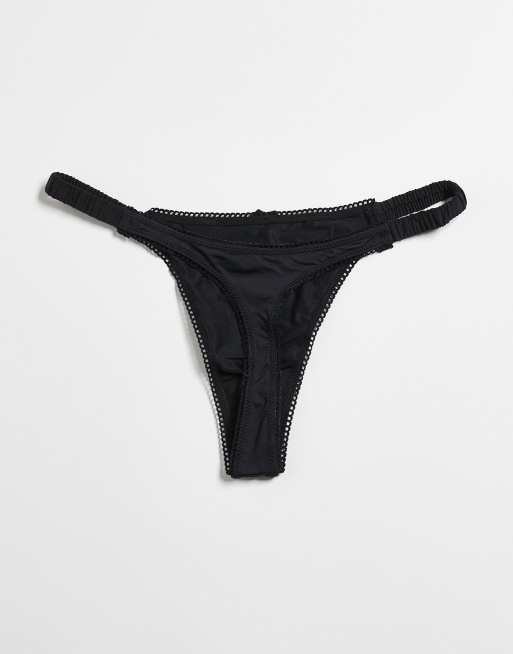 Juicy Couture - Set van 3 strings in luipaardprint/roze/zwart, 3 van 3