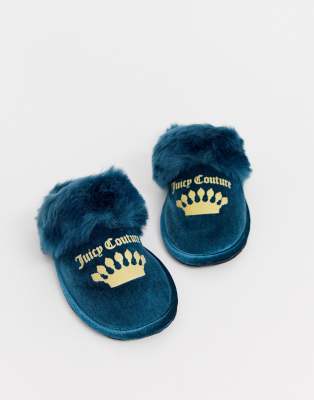 juicy couture fluffy slippers