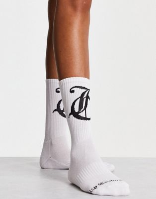 Juicy Couture socks in white