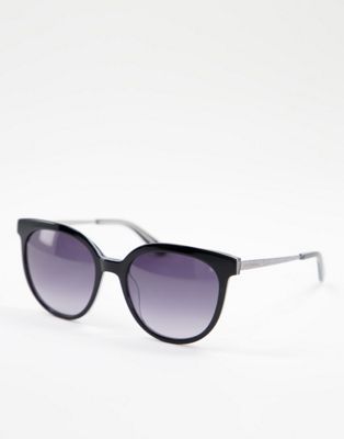 Juicy Couture – Sonnenbrille mit runden Gläsern-Schwarz