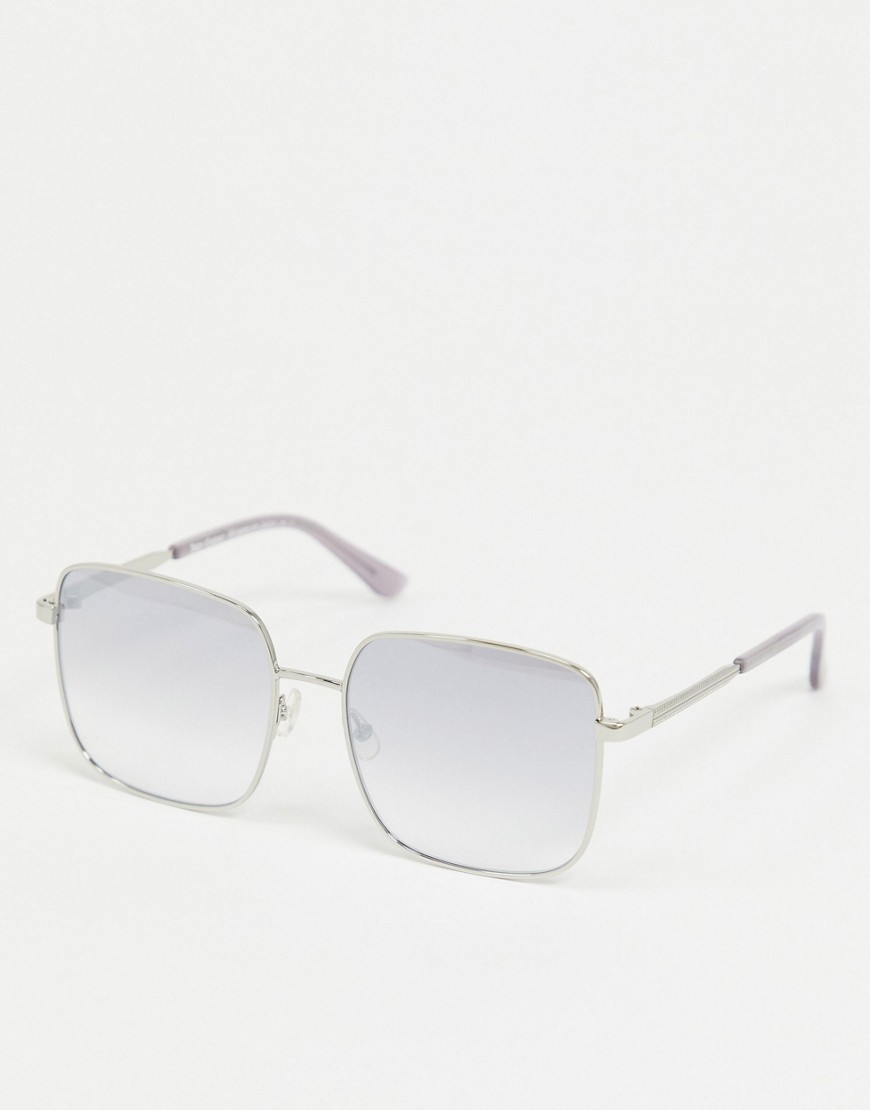 Juicy Couture Square Sunglasses In Silver