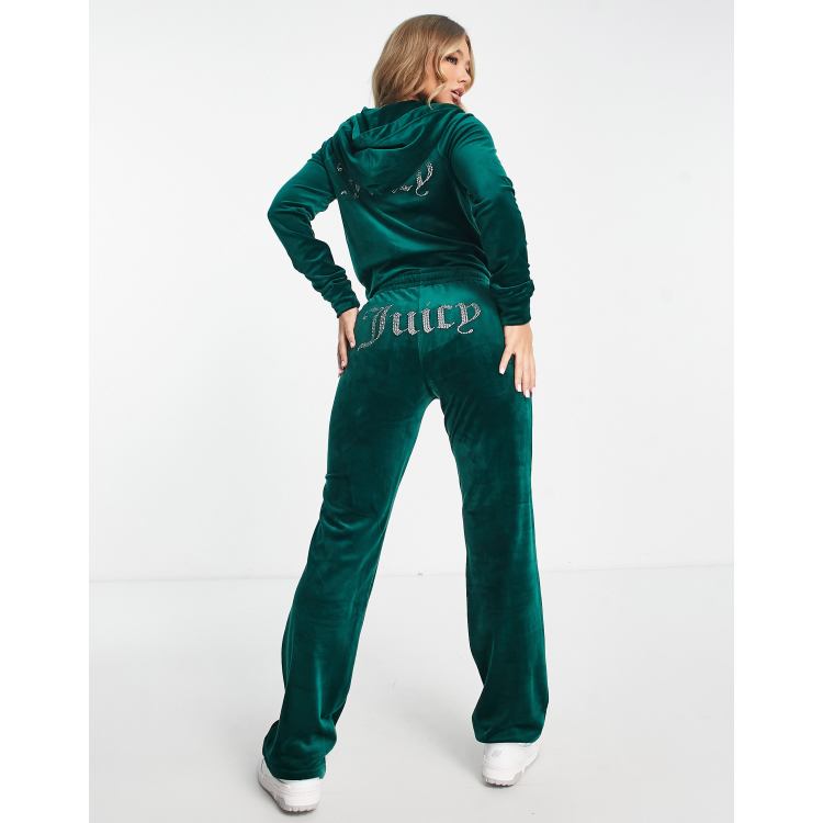 Green juicy hotsell couture tracksuit