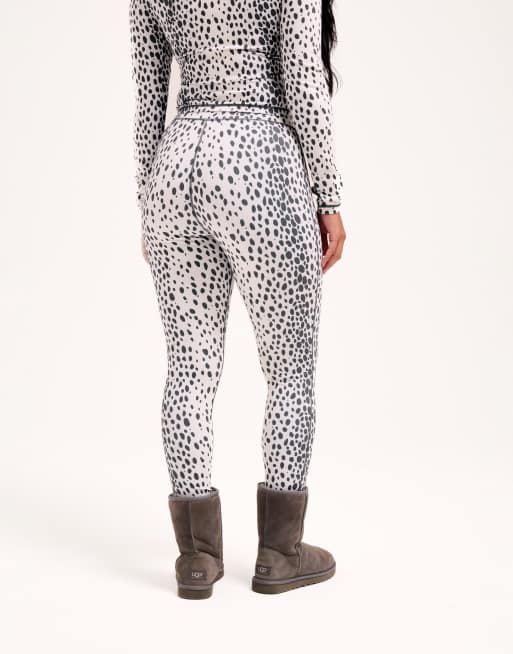 Juicy Couture - Termiske leggings med leopardprint - Del af sæt, 4 af 4