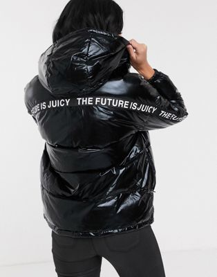 The Future is Juicy Puffy Coat