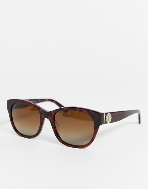 Juicy Couture tort frame square sunglasses