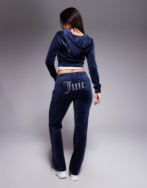 Juicy Couture track pants in navy (part of a set), 2 of 5