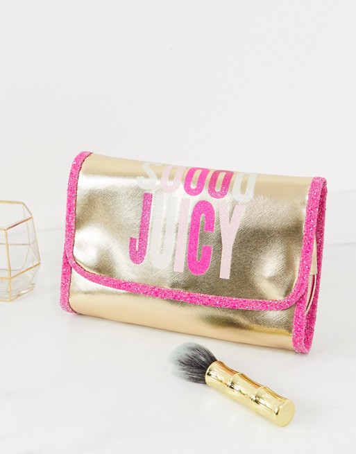 Juicy Couture travel cosmetic organiser