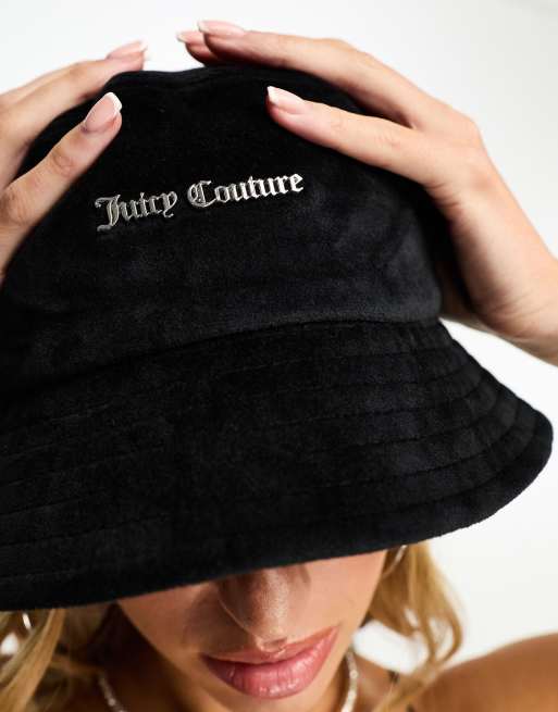 Juicy Couture, Accessories, Nwt Juicy By Juicy Couture Black Womens  Bucket Hat