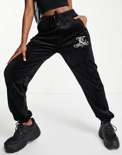 Juicy couture joggers with juicy best sale on bum