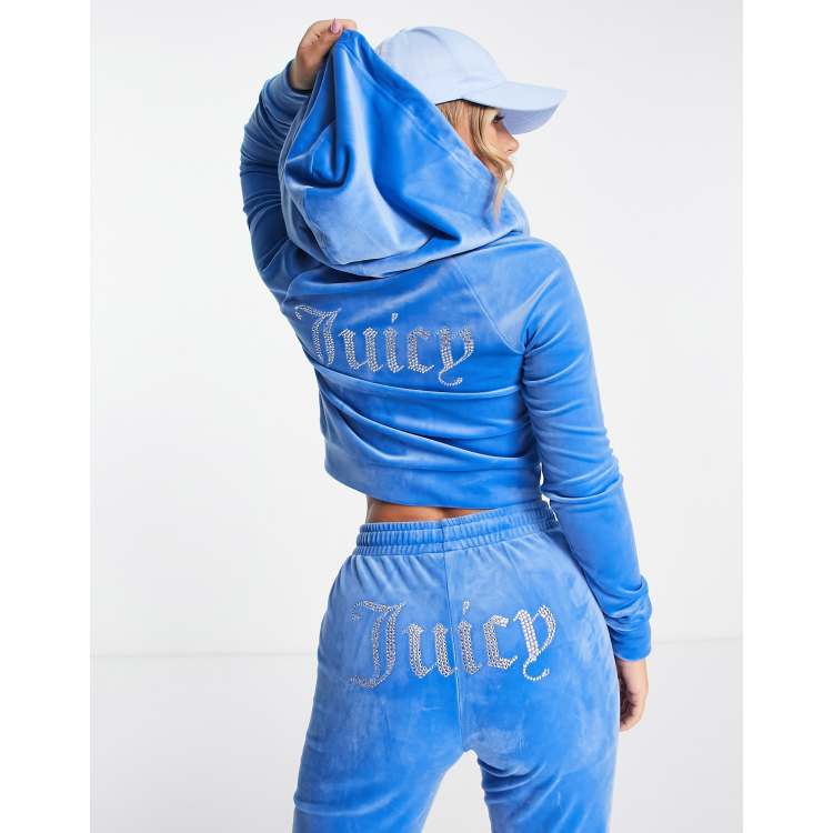 Blue best sale juicy hoodie