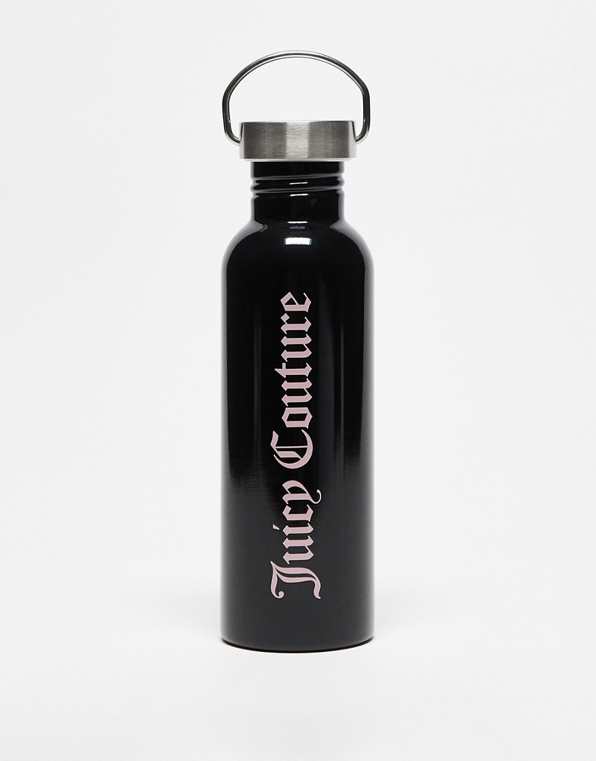 Juicy Couture water bottle 750ml stainless steel in black