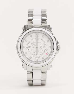Juicy Couture White Watch with Crown 