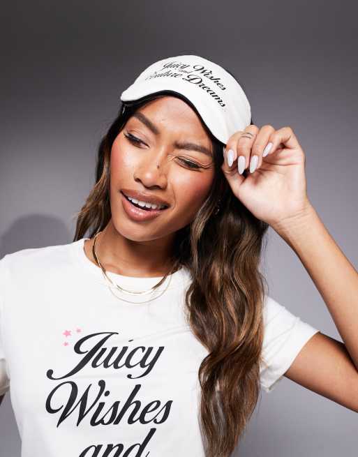 Juicy Couture Wishes and Dreams pyjama set in cream, 3 of 4