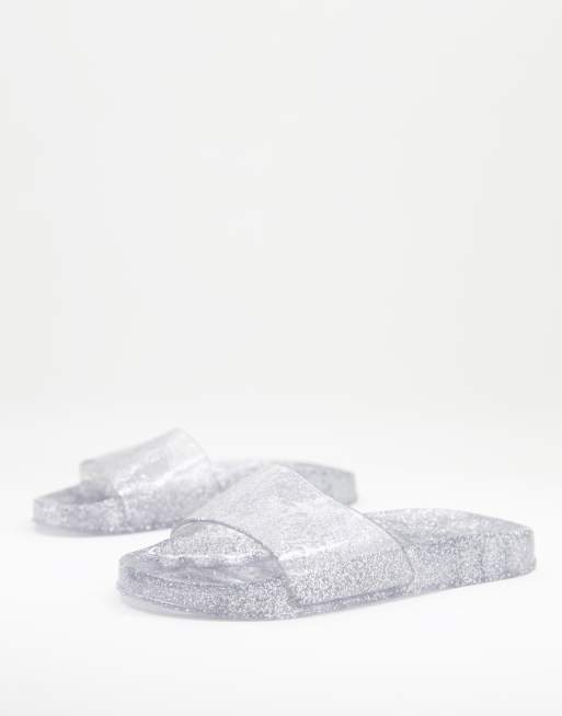 Clear sparkly slides new arrivals