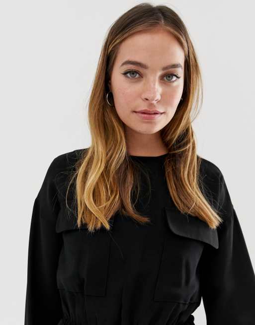 Jumpsuit med funktionslommer fra Noisy May Petite, 3 af 4