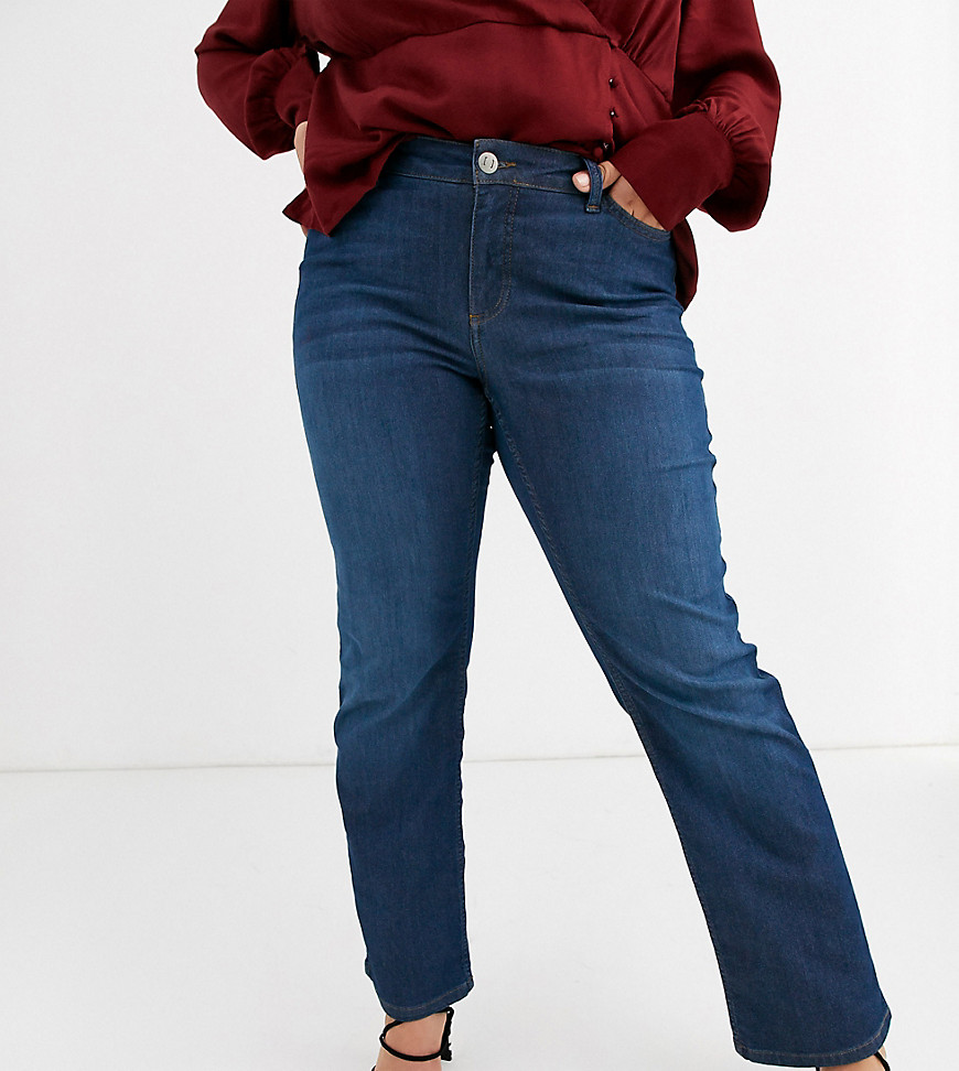 Junarose - Kickflare jeans-Marineblauw