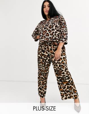 leopard print trousers asos