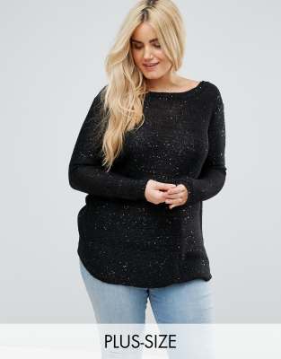 sequin knit sweater