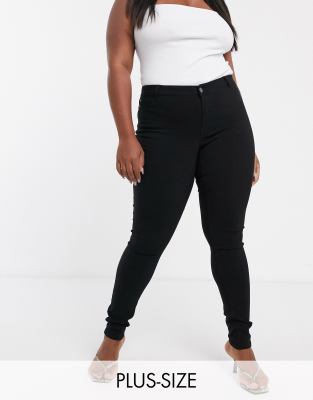 asos black ribbed dress