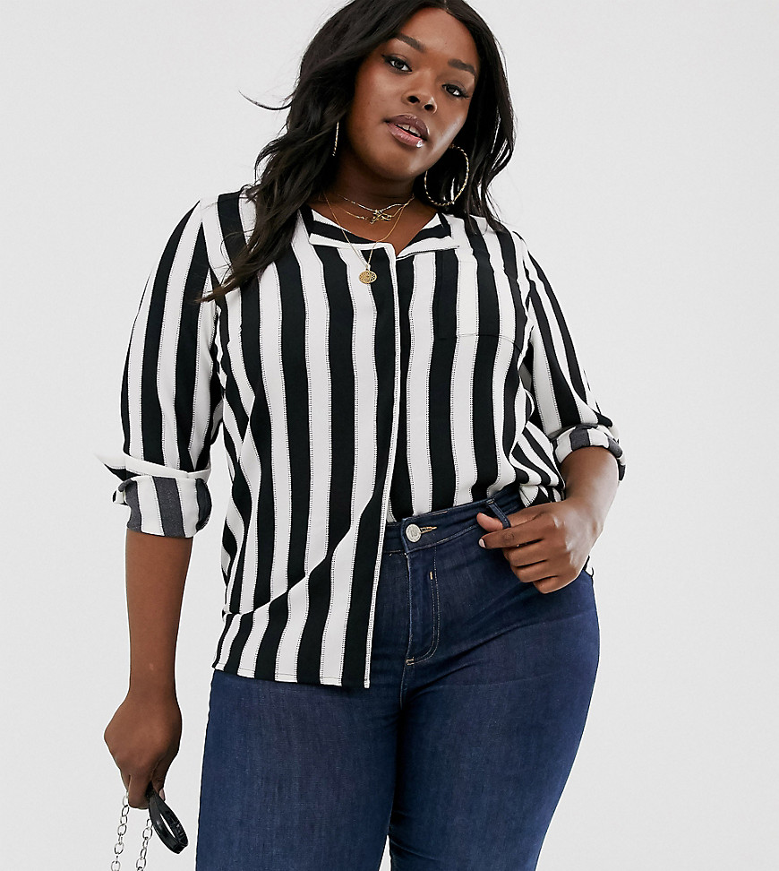 Junarose stripe blouse-Multi