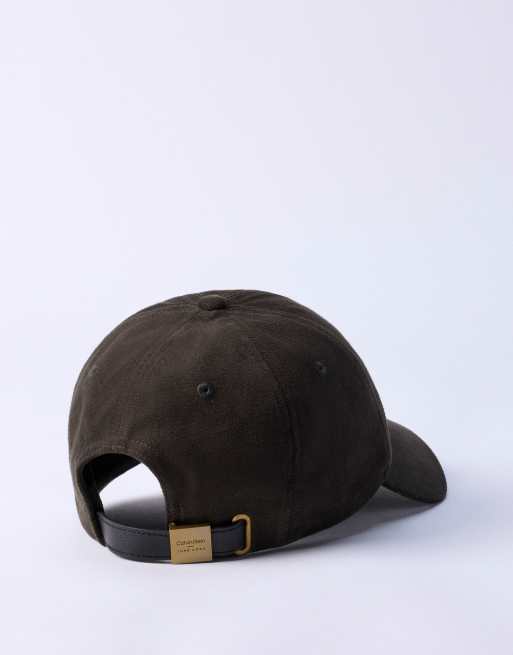 Jung Kook for Calvin Klein baseball cap in dark brown | ASOS