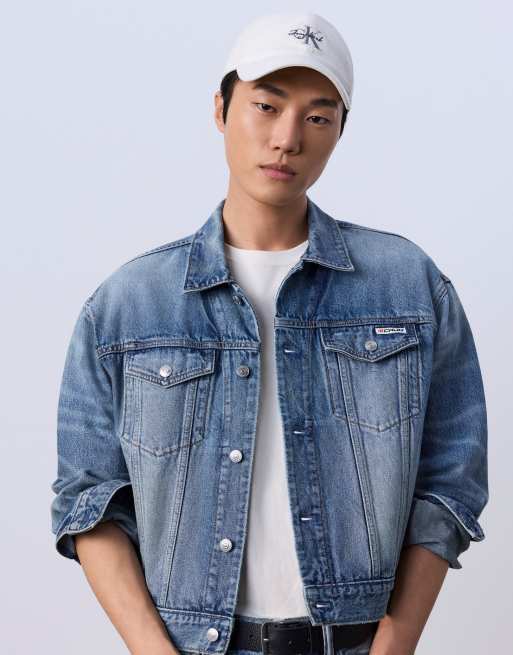 Jung Kook for Calvin Klein baseball cap in off-white | ASOS
