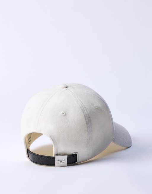 Jung Kook for Calvin Klein baseball cap in off-white | ASOS