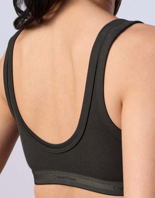 Jung Kook for Calvin Klein bralette in black | ASOS