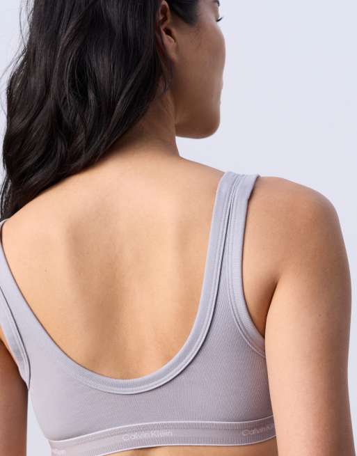 Jung Kook for  　ブラレット　M Jung Kook for Calvin Klein bralette in light gray | ASOS