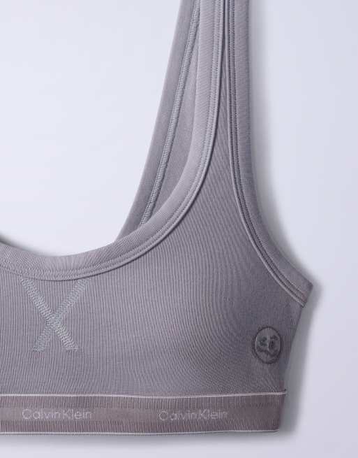 Jung Kook for Calvin Klein bralette in light grey | ASOS