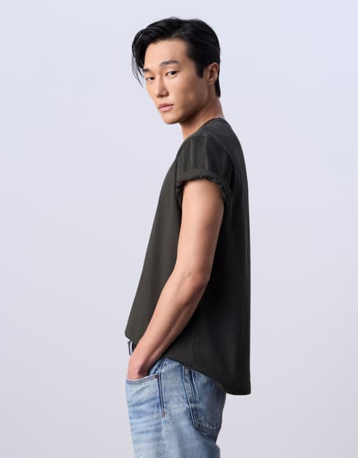 Jung Kook for Calvin Klein monogram graphic T-shirt in black | ASOS