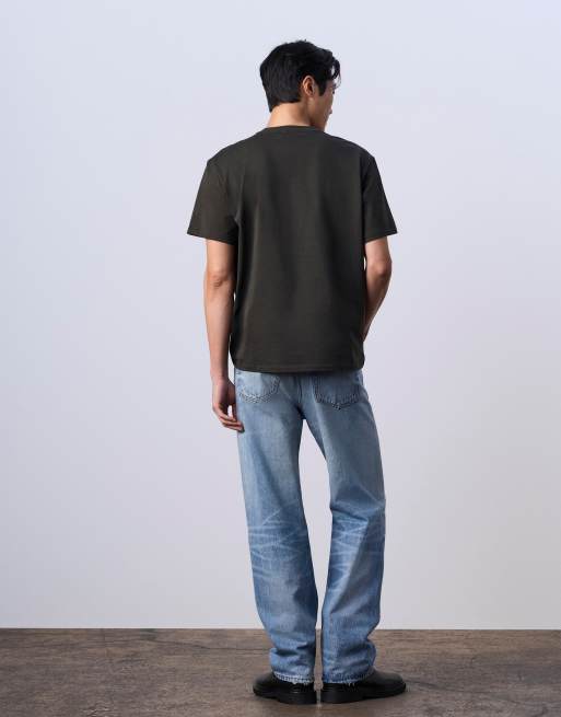 Jung Kook for Calvin Klein monogram graphic T-shirt in black | ASOS