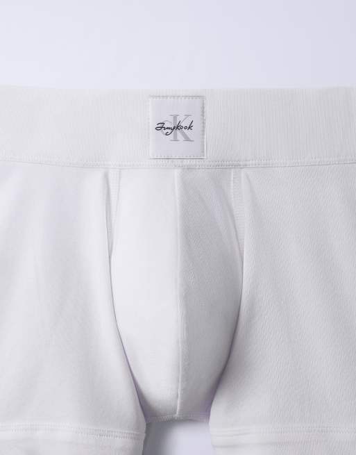Jung Kook – for Calvin Klein – Naturvita trunks med låg midja, 4 av 4