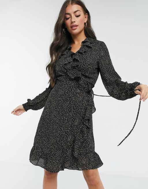 Just female wrap dress sale