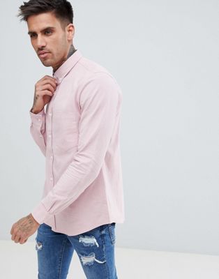 Just Junkies - Overhemd met lange mouwen-Roze