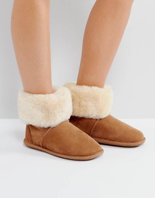 Just Sheepskin Albery Boots ASOS