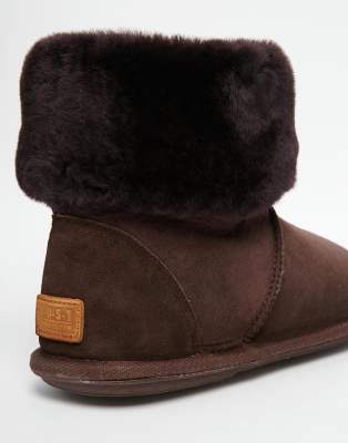 just sheepskin slipper boots