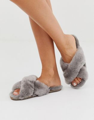 just sheepskin slippers