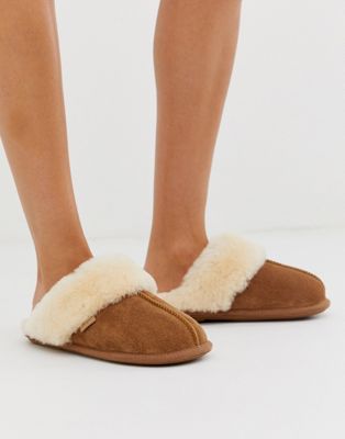 Just Sheepskin mule slippers | ASOS