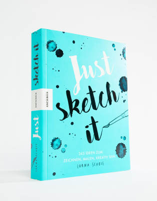 Books Just Sketch It: 365 Ideen zum Zeichnenok German edition-Multi
