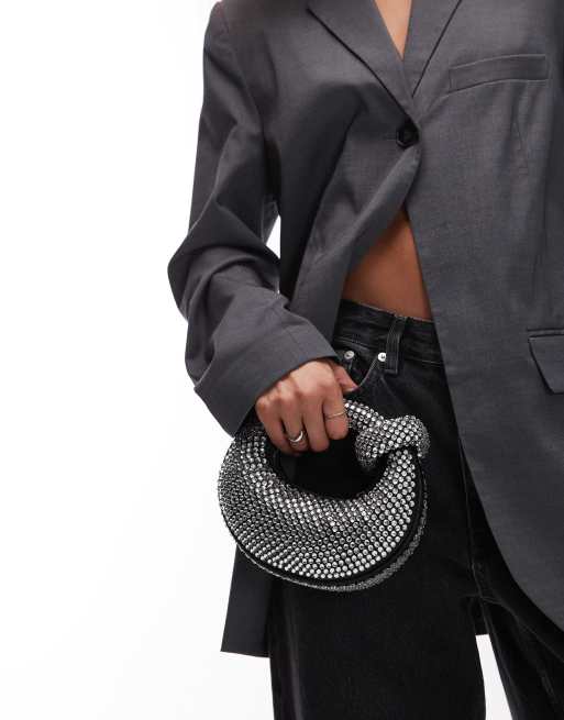 JW PEI Abacus embellished grab bag in black | ASOS