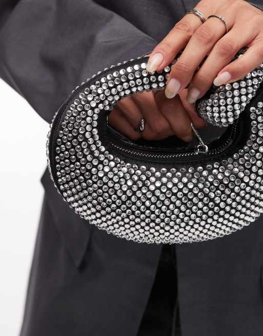 JW PEI Abacus embellished grab bag in black | ASOS