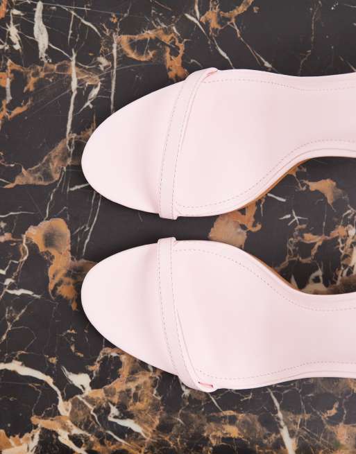 pale pink dress sandals Wrap Dress Dusty Pink Dress Shoes Wrap Dress  Bright And Beautiful