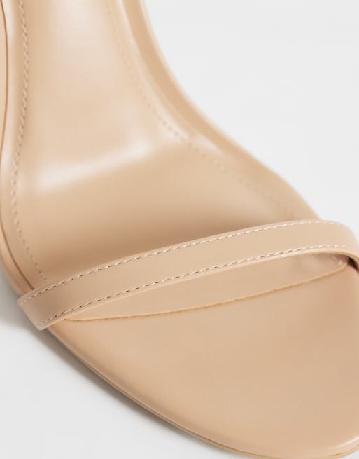JW PEI – Alivia – Sandaletten in Khaki mit goldfarbenem Metallabsatz, 4 von 4