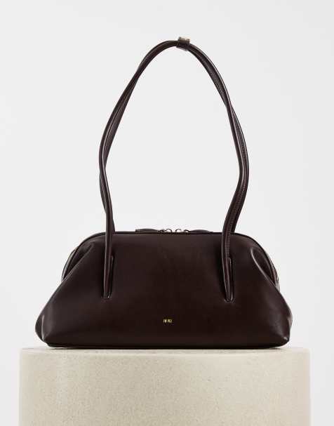 JW PEI Aveline sac porté épaule marron foncé - view 1