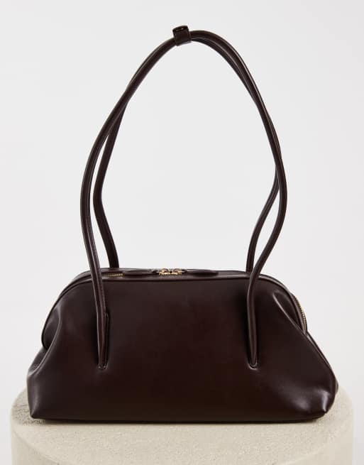 JW PEI Aveline shoulder bag in dark brown, 4 of 4