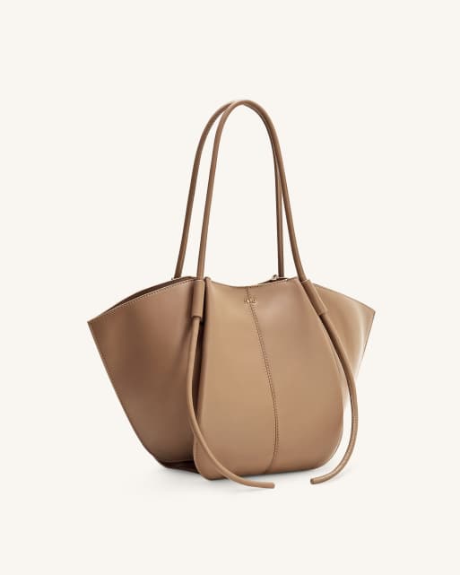 JW PEI - bolso tote marrón arcilla, 2 de 4