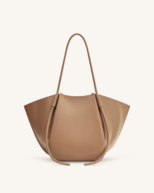 JW PEI - bolso tote marrón arcilla, 4 de 4